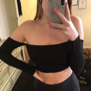 off the shoulder top